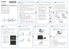 Free Download PDF Books, CANON HD Camcorder LEGRIA mini Quick Start Guide