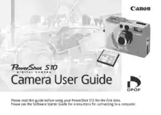Digital Camera CANON PowerShot S10 User Guide