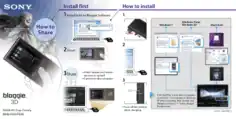 SONY Mobile HD Snap Camera MHS-FS3 Installation Manual