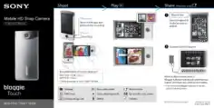 SONY Mobile HD Snap Camera MHS-TS10 TS20 Instruction Manual