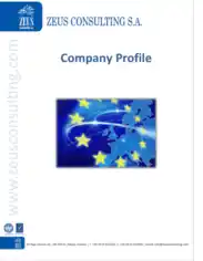 Consulting Services Company Profile Template