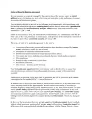 Letter Of Intent and Interm Agreement for Employment Template