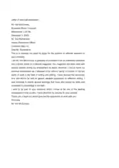 Letter Of Intent For Employment Job Template