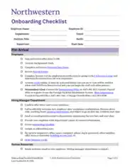 Best New Employee Onboarding Checklist Template