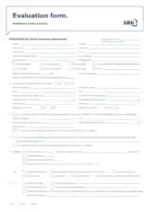 Insurance Employee Evaluation Template
