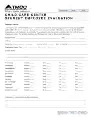 Free Download PDF Books, Student Employee Self Evaluation Form Template