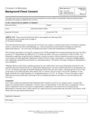 Background Check Consent Form Pdf Template