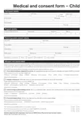 Free Download PDF Books, Child Medical Consent Form Example Template