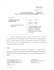Insurance Commissioner Consent Template