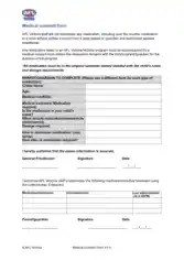 Standard Medical Consent Form Template