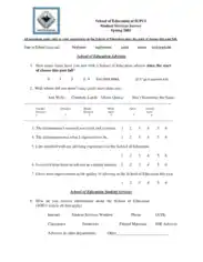 Free Download PDF Books, Student Services Survey Template