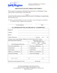 Free Download PDF Books, Employment Income Verification Form Template