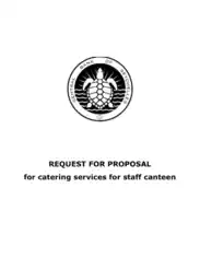 Catering Services Proposal for Staff Canteen Template