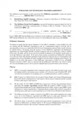 Free Download PDF Books, Patent Sublicense and Technology Transfer Agreement Template