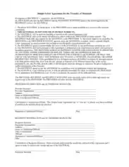 Sample Agreement Letter for the Transfer of Materials Template