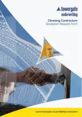 Free Download PDF Books, Cleaning Contractors Quotation Request Form Template
