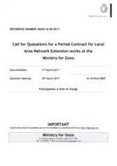 Local Area Network Quotation Template