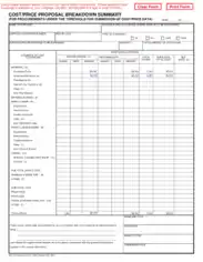 Proposal For Price Quotation Template