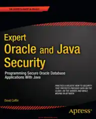 Expert Oracle and Java Security – Free Pdf Book