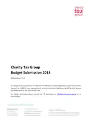 Free Download PDF Books, Charity Tax Budget Template