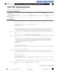 Fidelity Charity Questionnaire Template