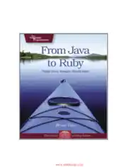 From Java To Ruby – Free Pdf Book