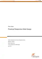 Free Download PDF Books, Practical Responsive Web Design