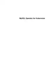 MySQL Operator For Kubernetes