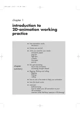 Free Download PDF Books, Introduction To 2d Animation Working Practice