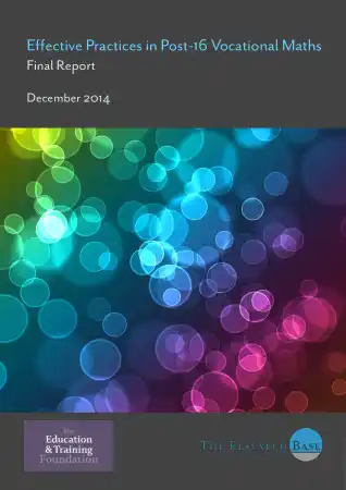 Free Download PDF Books, Effective Practices In Post 16 Vocational Maths
