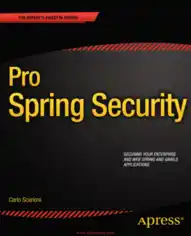 Pro Spring Security – FreePdfBook