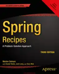 Spring Recipes 3rd Edition – FreePdfBook