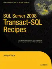 SQL Server 2008 Transact-SQL Recipes – FreePdfBook