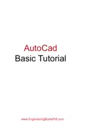 Free Download PDF Books, AutoCAD Basic Tutorial