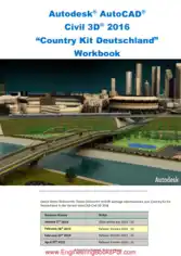 Autodesk AutoCAD Civil 3D 2016 Country Kit Deutschland Workbook