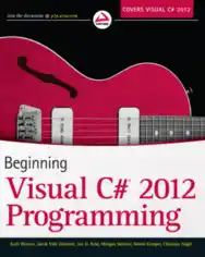 Beginning Visual C# 2012 programming – FreePdf-Books.com